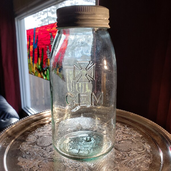 Antique Mason Jars Etsy