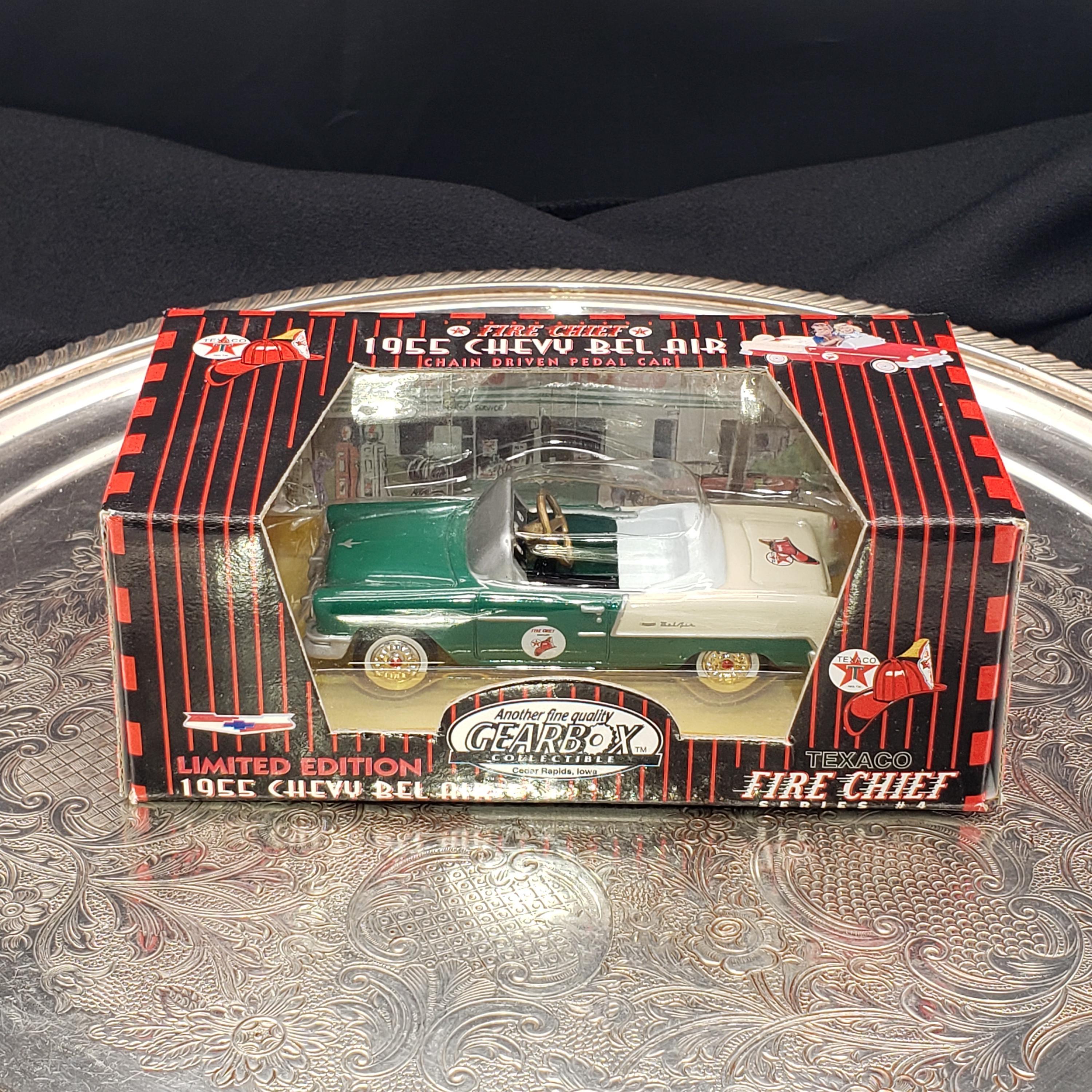 1955 Chevy Bel Air Pedal Car: Texaco Green Die-cast - Etsy