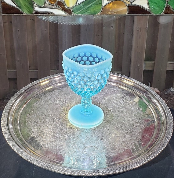 '50~'60 フェントン Fenton Blue Hobnail 美品 50~'60 フェントン Fenton Blue Hobnail 美品 VINTAGE FENTON