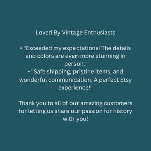 Loved By Vintage Enthusiasts