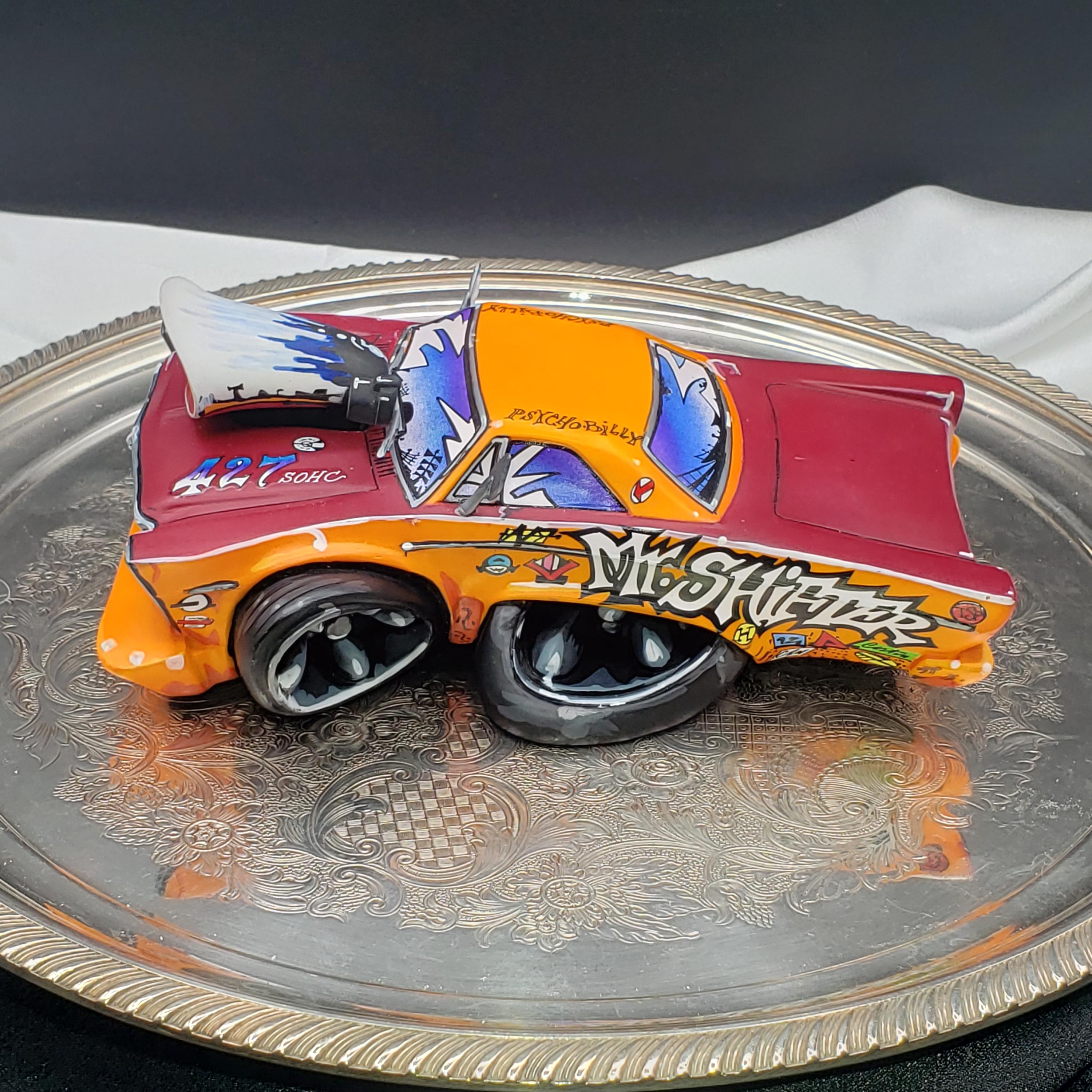 Vintage Speed Freaks Mr. Shifter 427 SOHC Ford Resin Car - in Box