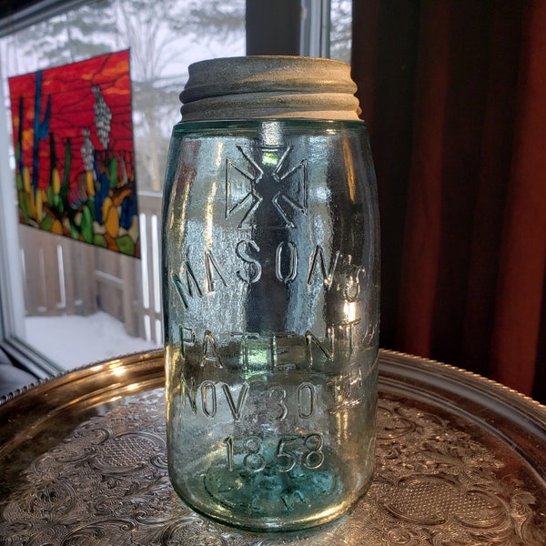 Quart Mason Jars Etsy
