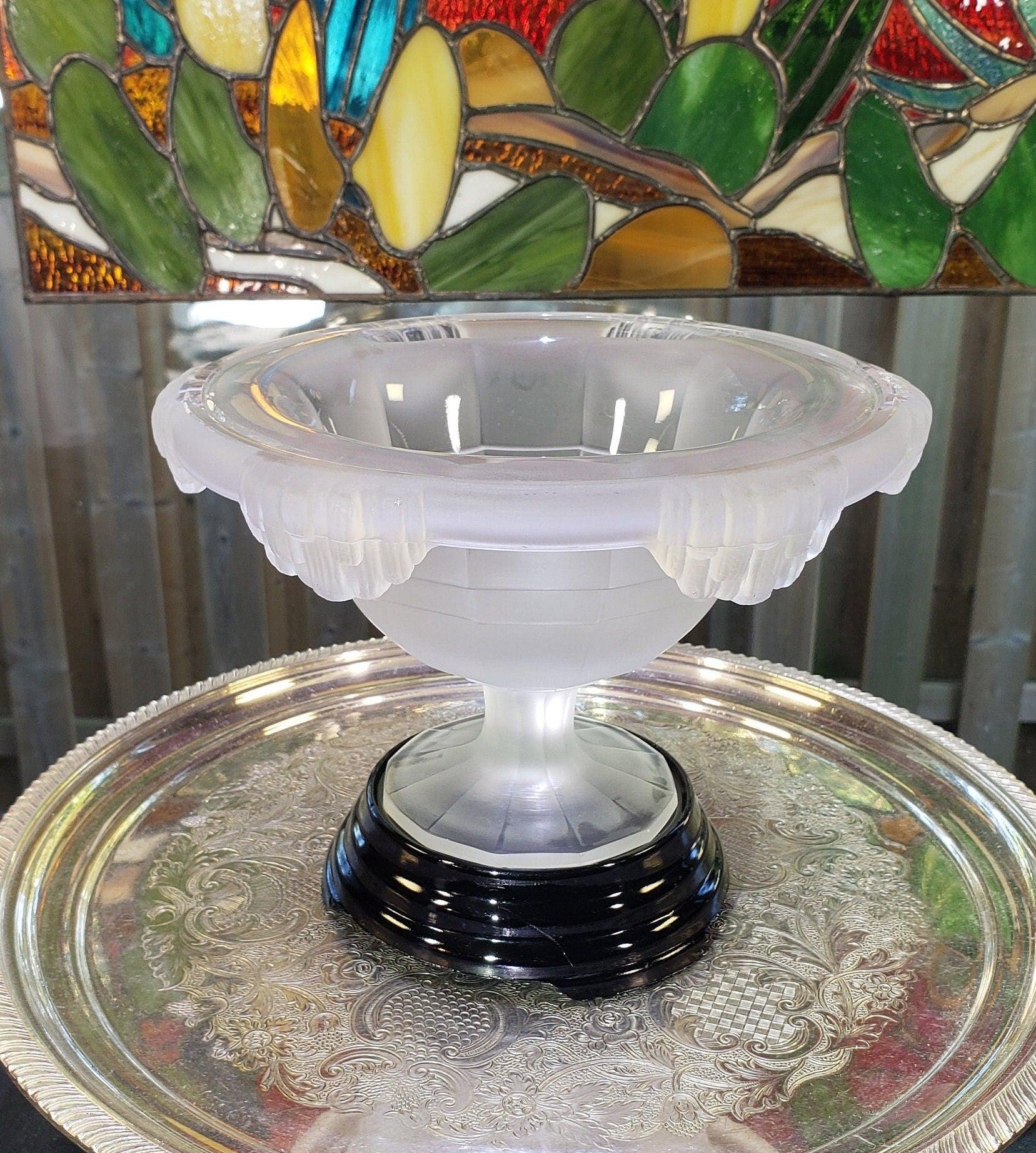 Lalique Crystal Bowl - Etsy
