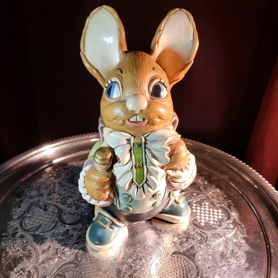 Vintage Pendelfin Father Rabbit Hand Painted Etsy