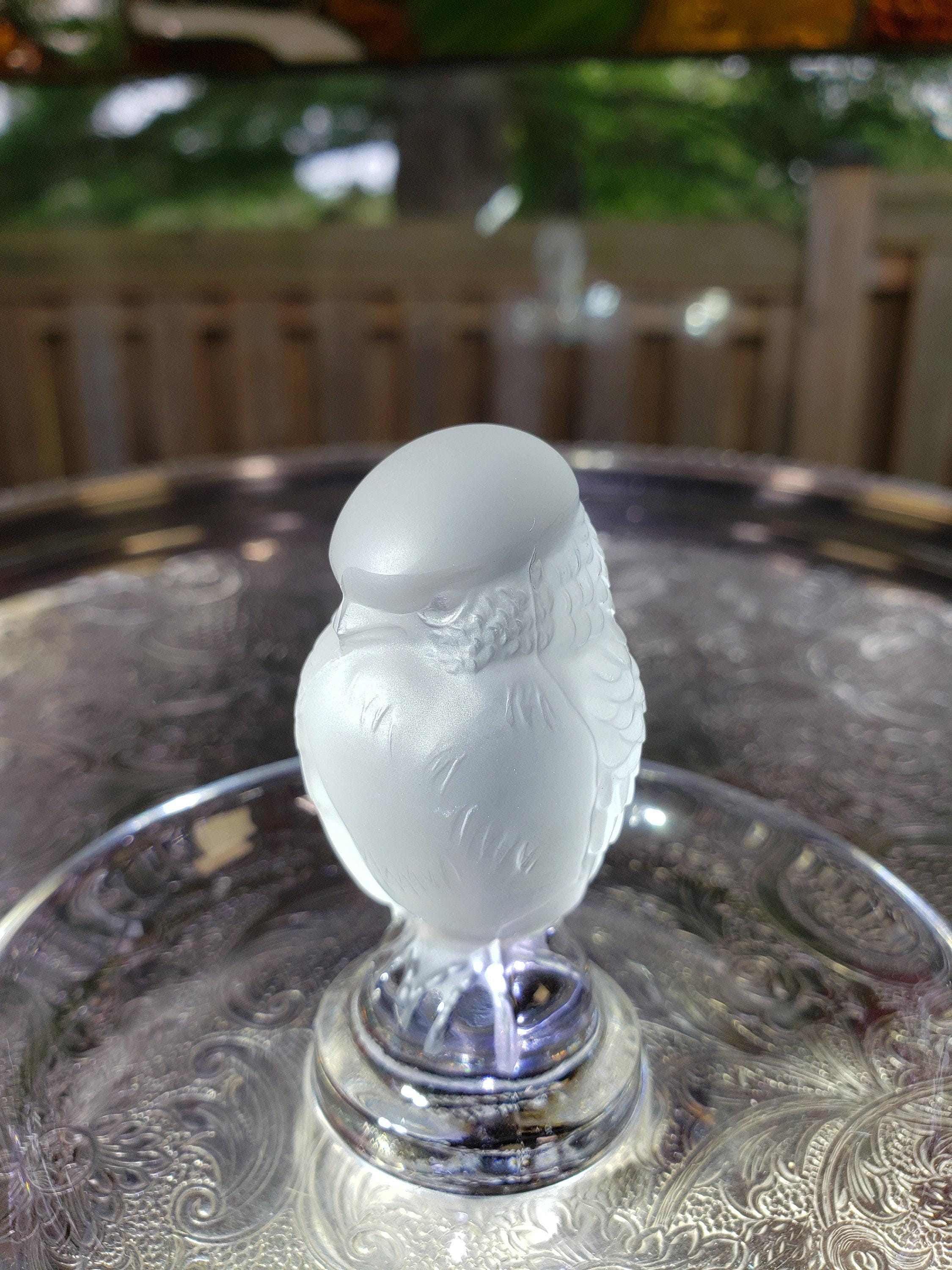 Lalique Crystal Ring Dish: French 1980s Bird Decor - Etsy