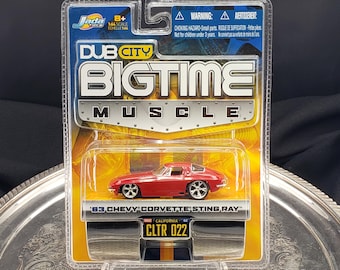 Dub City Big Time Muscle Jada Toys 1963 Corvette Sting Ray