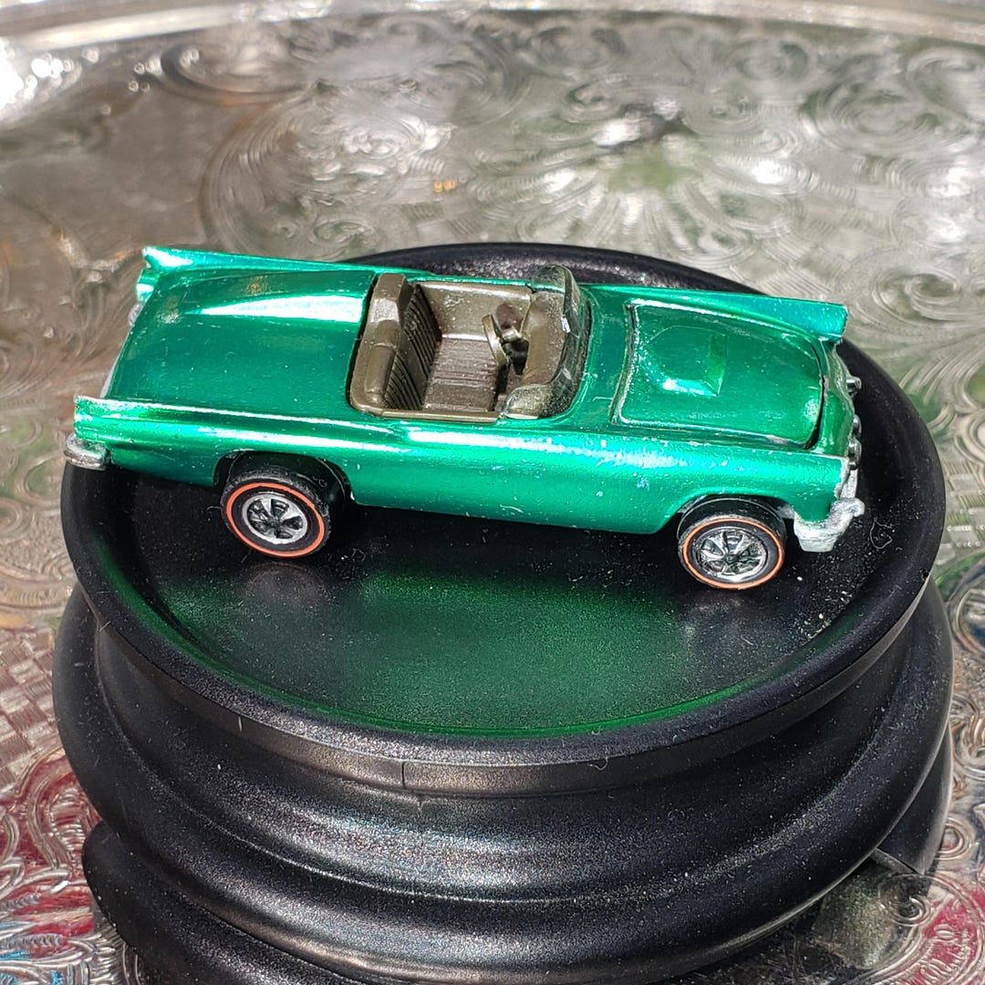 Classic 57 Bird Toy: Vintage Green Hot Wheels - Mattel Redline - Etsy