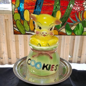 1950 Pig Cookie Jar - Etsy