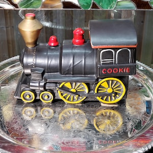 Train Cookie Jar - Etsy
