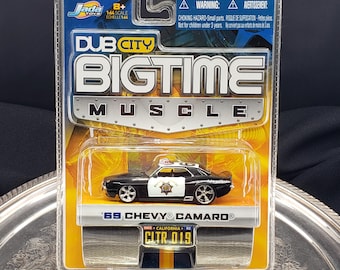 Vintage Jada 1968 CHEVY CAMARO 1:18 Diecast Big Time Muscle DUB