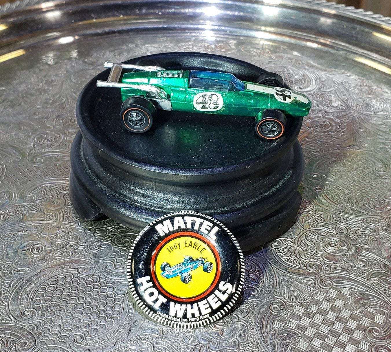Hot Wheels Indy Eagle: Green Diecast With Redline Detail - Etsy