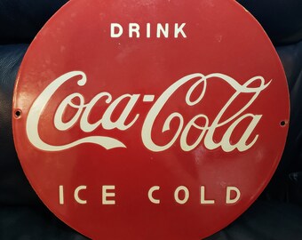 Coca Cola Sign - Etsy
