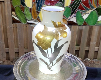 Okura 花瓶 36cm Noritake Okura Blue Rose Vase, 9