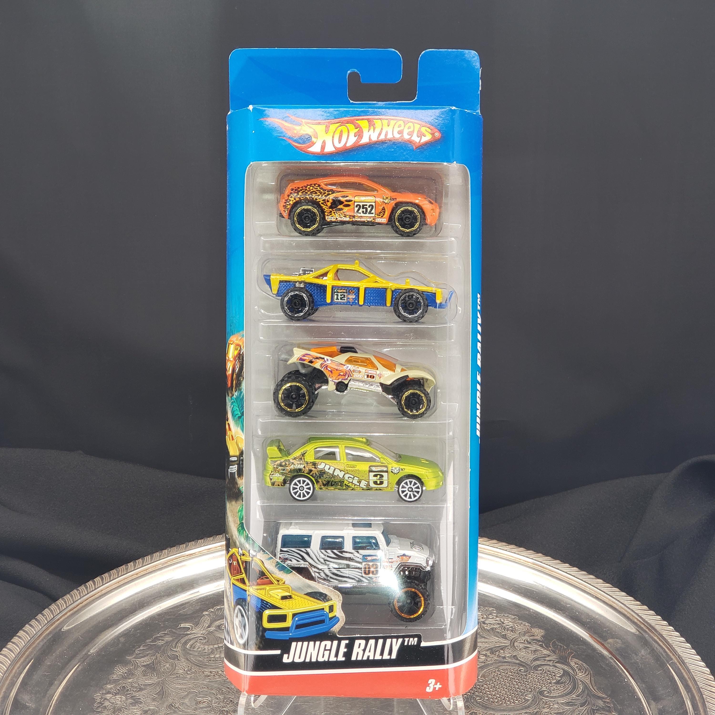 Hot Wheels Jungle Rally Cars: Candy Green 5-car Set - Etsy