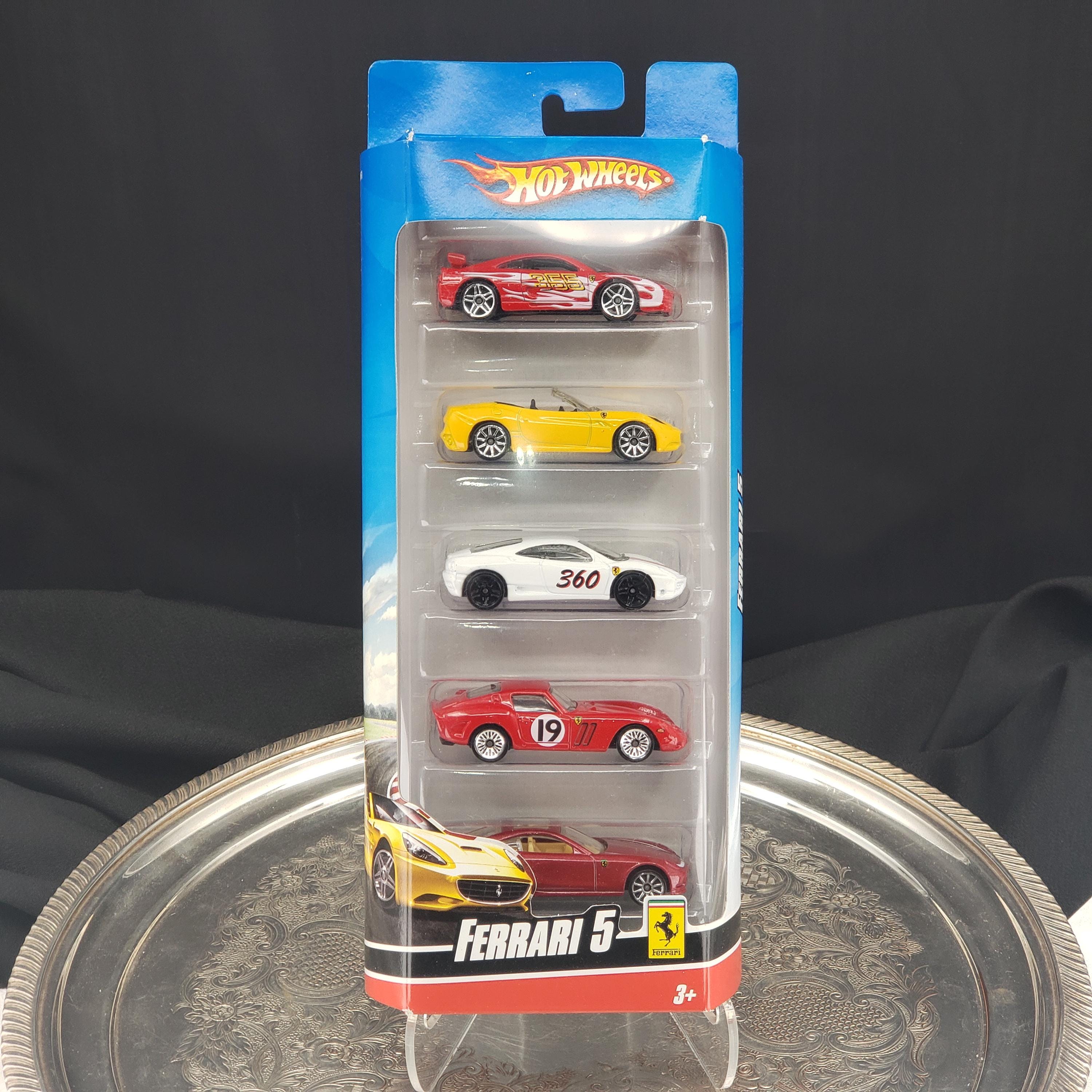 Vintage Hot Wheels Ferrari 5-car Pack: Ferrari 355 Challenge