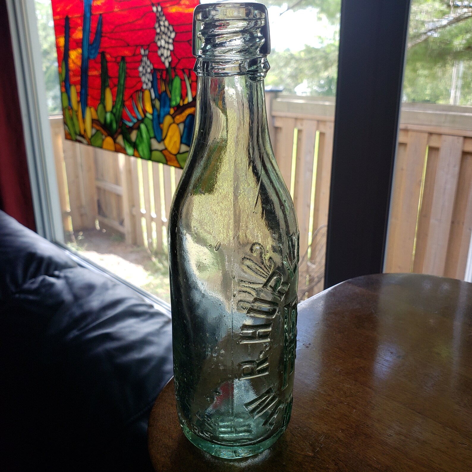 Antique R . Hurley & Sons Newport Bottle Green Fantastic Etsy