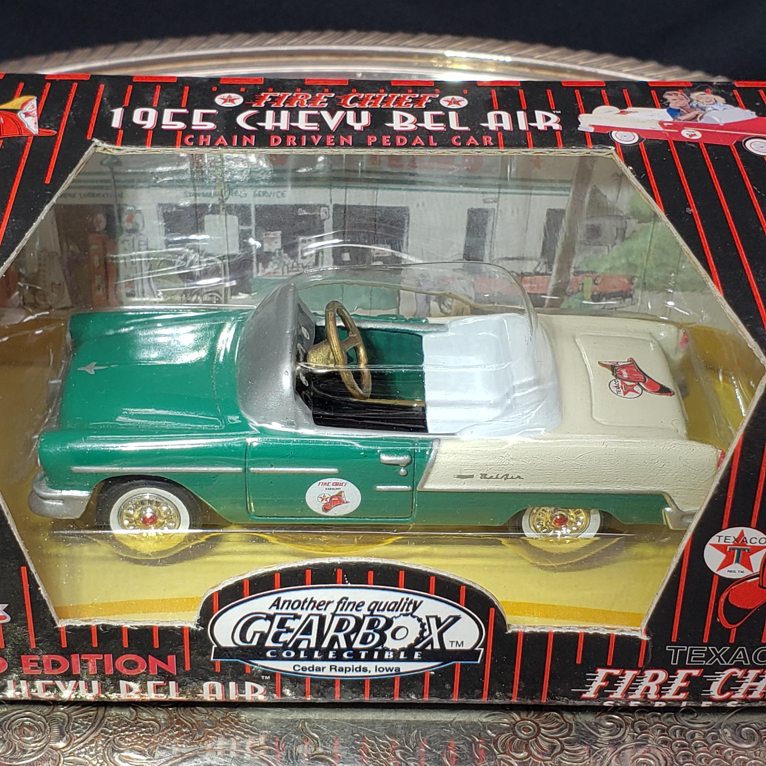 1955 Chevy Bel Air Pedal Car: Texaco Green Die-cast - Etsy