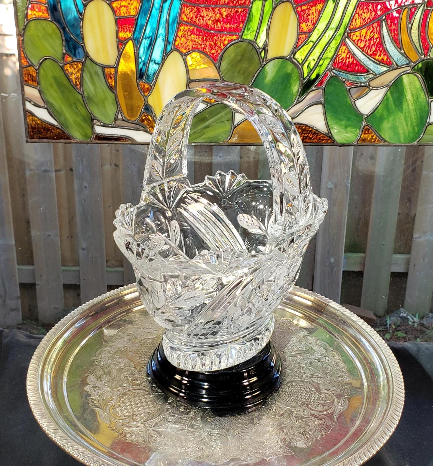 オールドIrena クリスタルガラス ハンドメイド Irena Crystal - Etsy Canada