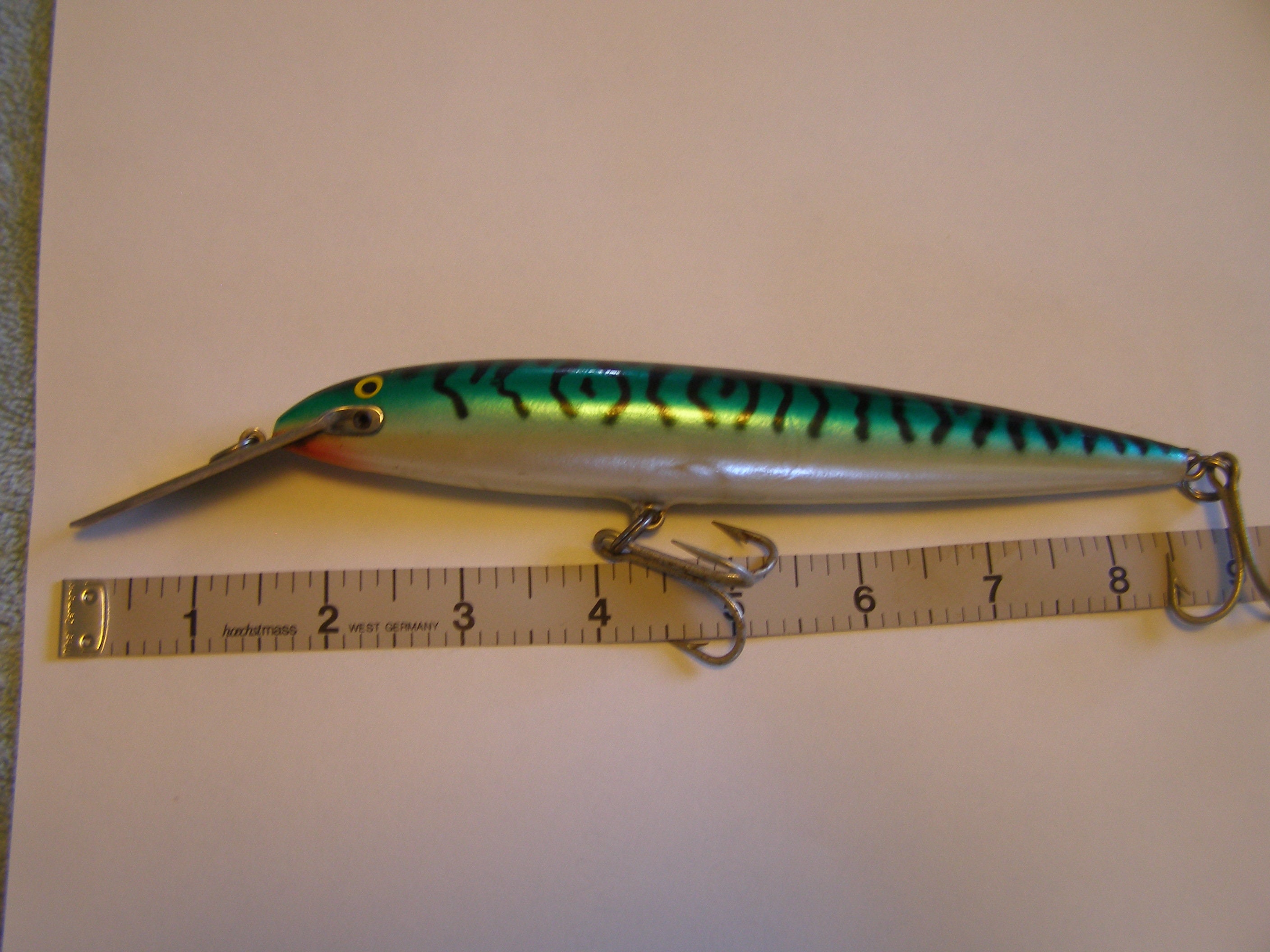 finnish fishing lures Charter Grade OG Swimmer: Fatty 1.5oz weighted with a split shot for medium depth or bottom walked off a three Finland-made ice fishing lures and