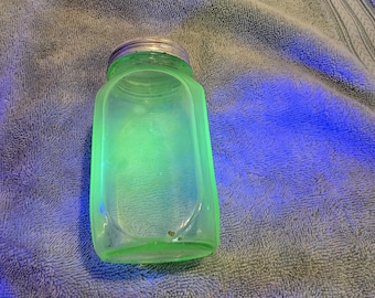 uranium glass salt shaker