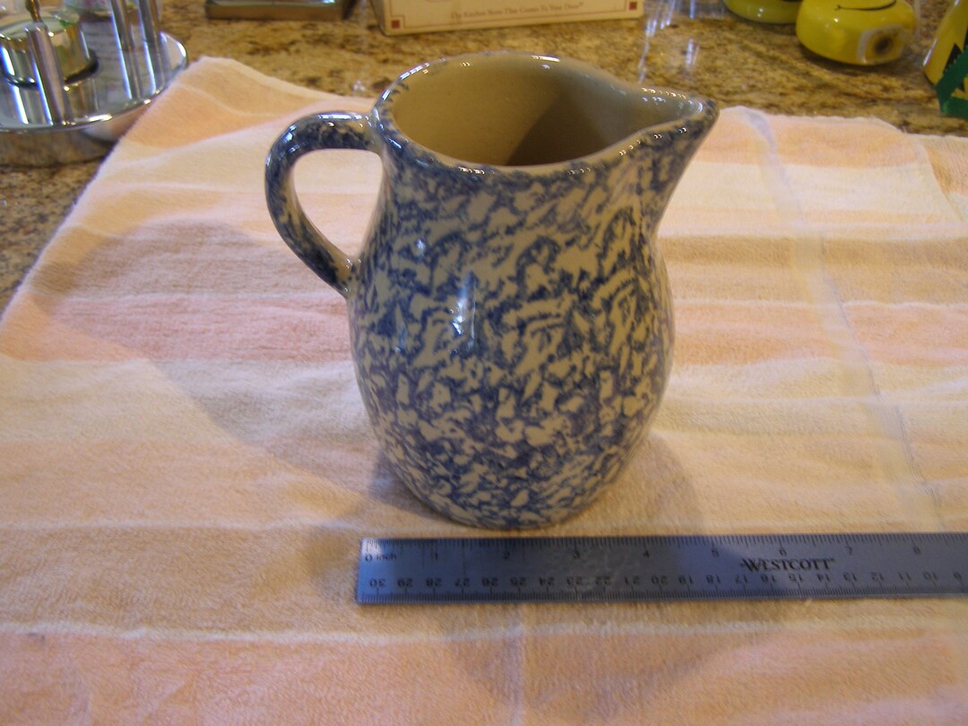 Roseville Pottery Pitcher Etsy