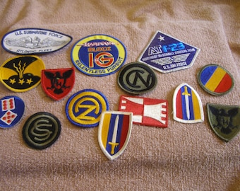 Military patches