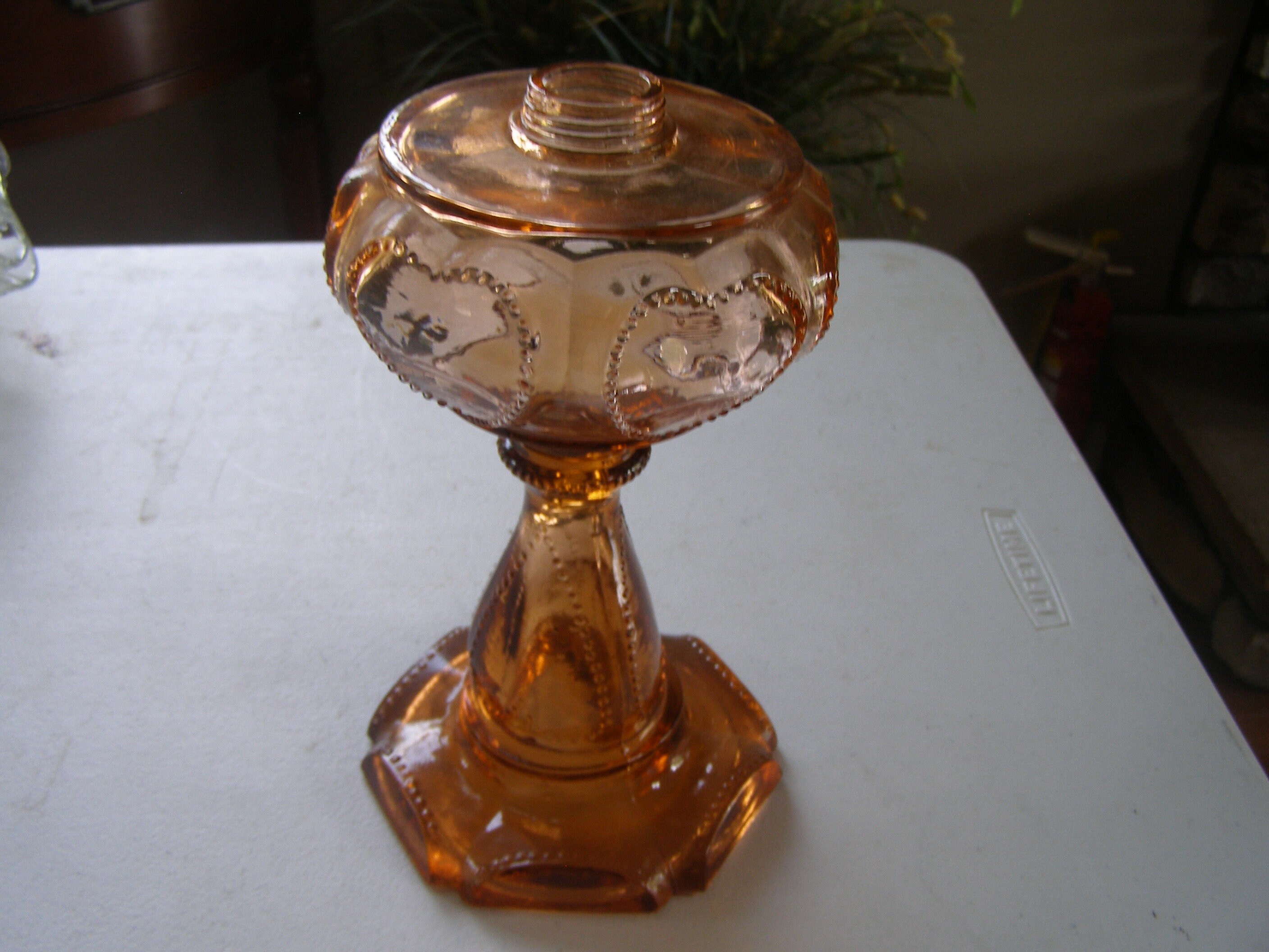 Vintage Oil Lamp Base Etsy