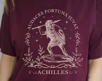 Mythology Shirt Achilles Shirt Greek Mythology Poet Shirt Dark Academia Clothing Literary Shirt Literature Shirt Librarian Book Club T-Shirt