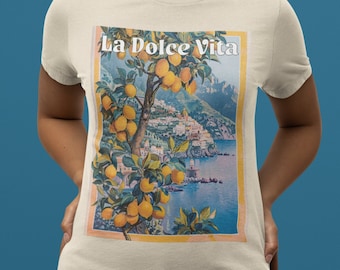 La Dolce Vita Amalfi Coast Italian Shirt Andiamo Shirt Ciao Shirt Italia Shirt Ciao Bella Italian Vacation Italian Coast Shirt Tomato Girl