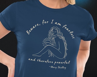 Camisa de literatura poeta camisa escura academia roupas bookish camisa literária inglês major sapphic camisa feminista citação