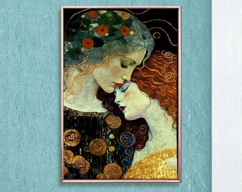 Sapphic Art Lesbian Art Sapphic Art Print Sapphic Queer Art Lesbian Art Print Queer Art Print WLW Art Lesbian Wall Art Subtle Pride Art