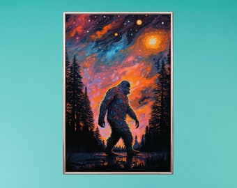 Famous Cryptids of Texas Print - 5" X 7" - Etsy Canada