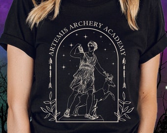 Mitología Camisa Poeta Camisa Academia Oscura Ropa Artemisa Mitología Griega Camisa Literaria Literatura Camisa Bibliotecario Club de Lectura Camiseta