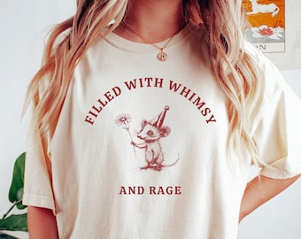 Funny Possum Shirt Opossum Shirt Comfort Colors Meme Shirt Opossum Gift Weird Shirts Oddly Specific Shirt