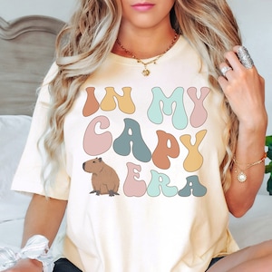 In My Capy Era Shirt In My Capybara Era Capybara Shirt Funny Capybara Shirt Capybara Meme Shirt Capybara Gift Cute Capybara Tee