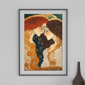 Sapphic Art Lesbian Art Sapphic Art Print Sapphic Queer Art Lesbian Art Print Queer Art Print WLW Art Lesbian Wall Art Subtle Pride Art