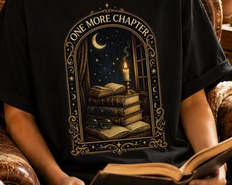 One More Chapter Comfort Colors Shirt Literary Shirt Bookcore Shirt Poet Shirt Literature Shirt Bookish Shirt Reading Shirt Librarian Shirt