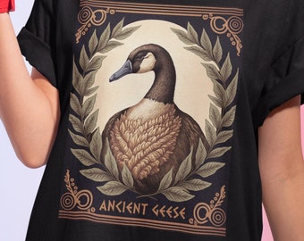Ancient Geese Shirt Funny Greek Mythology Shirt Dark Academia Shirt Ancient Greek Dark Academia Clothing Literary Shirt Greek Gods Tee