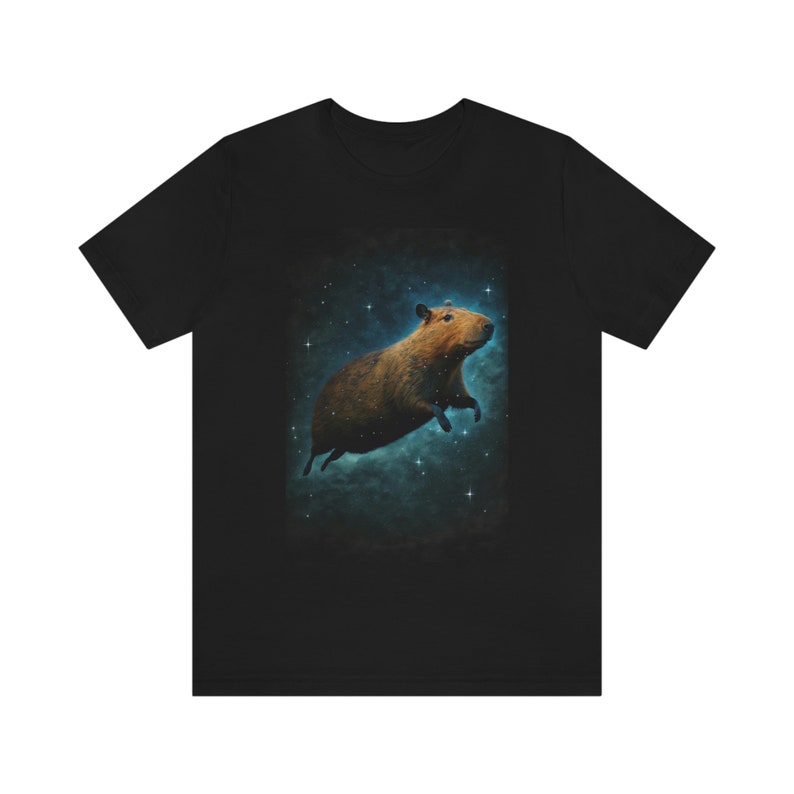 Celestial Capybara Shirt Oddly Specific Shirt Weird Shirt Capybara Meme Shirt Funny Capybara Shirt Capybara Gift image 4