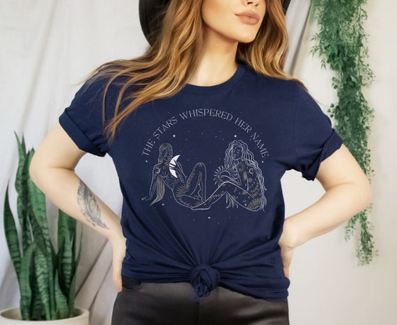 Sapphic Shirt Whimsigoth Shirt Mystical Shirt Celestial Shirt Lesbian Shirt Subtle Pride Shirt Queer Whimsigoth Clothing Whimsigoth Fashion