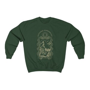 Bookish sweater Fictieve Wanderlust Book Sweater Reading Sweatshirt Bookish Crewneck Dark Academia Clothing Poet Shirt afbeelding 6