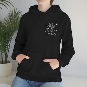 Celestial Cryptid Hoodie Cryptidcore Sweatshirt Cryptozoology Shirt Cute Cryptid Sweater Baby Cryptids Mothman Shirt Bigfoot Sasquatch Shirt image 4