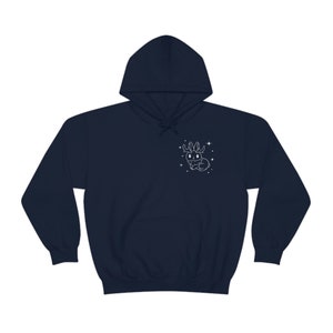 Celestial Cryptid Hoodie Cryptidcore Sweatshirt Cryptozoology Shirt Cute Cryptid Sweater Baby Cryptids Mothman Shirt Bigfoot Sasquatch Shirt image 7