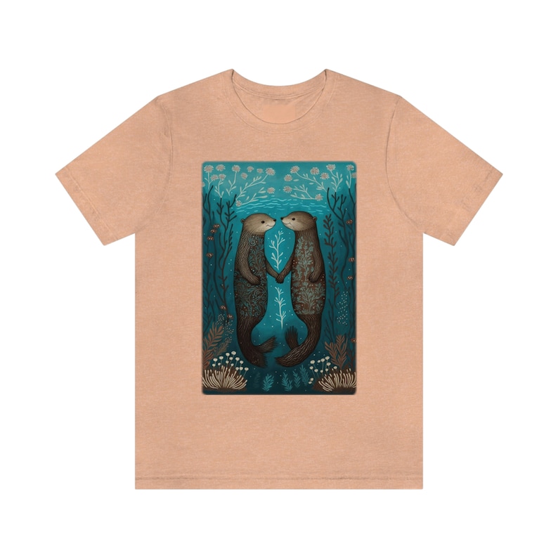 Cute Otter Shirt Ocean Shirt Sea Animals Shirt Otter Gifts Sea Otter Gift Animal Lover Shirt Sea Creature Tee Ocean Animal T Shirt image 8