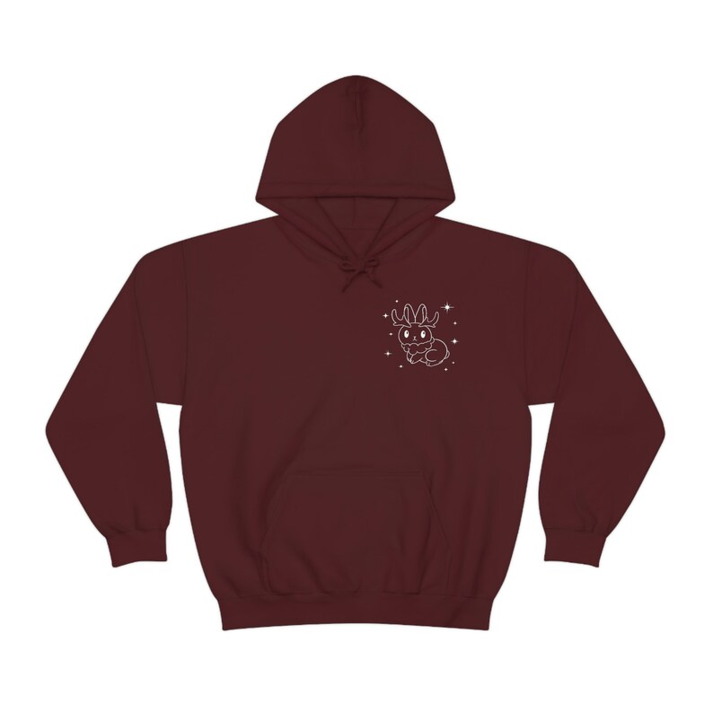 Celestial Cryptid Hoodie Cryptidcore Sweatshirt Cryptozoology Shirt Cute Cryptid Sweater Baby Cryptids Mothman Shirt Bigfoot Sasquatch Shirt image 6