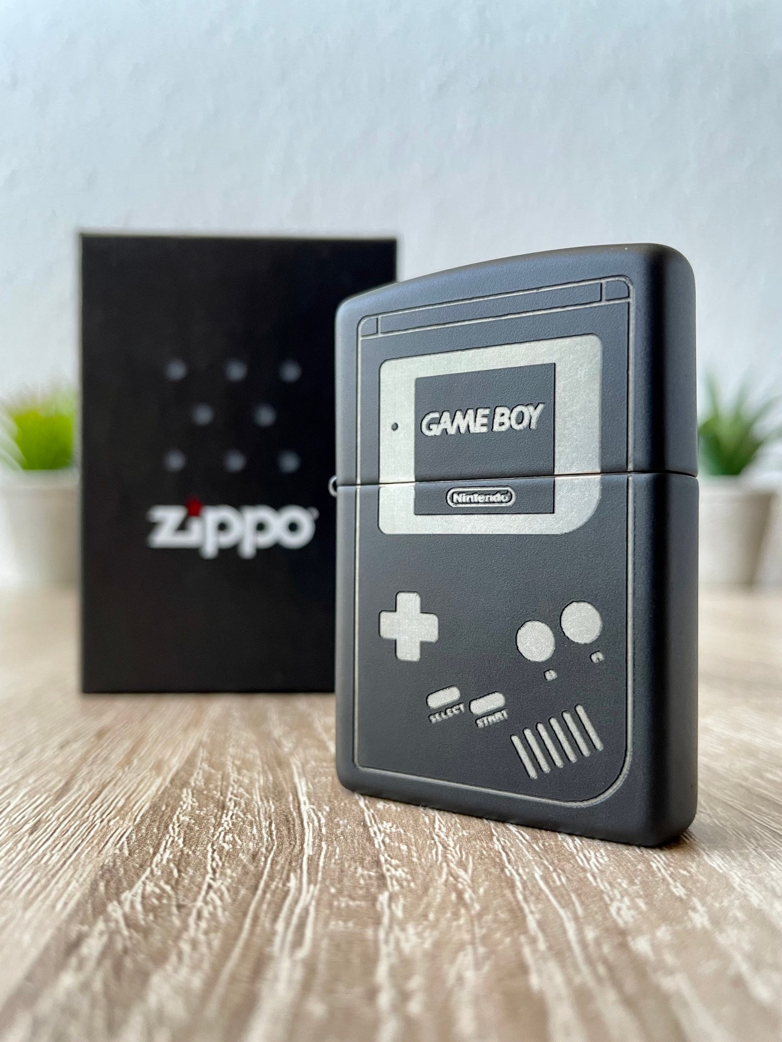Original Zippo gasoline lighter / GameBoy Tetris Etsy