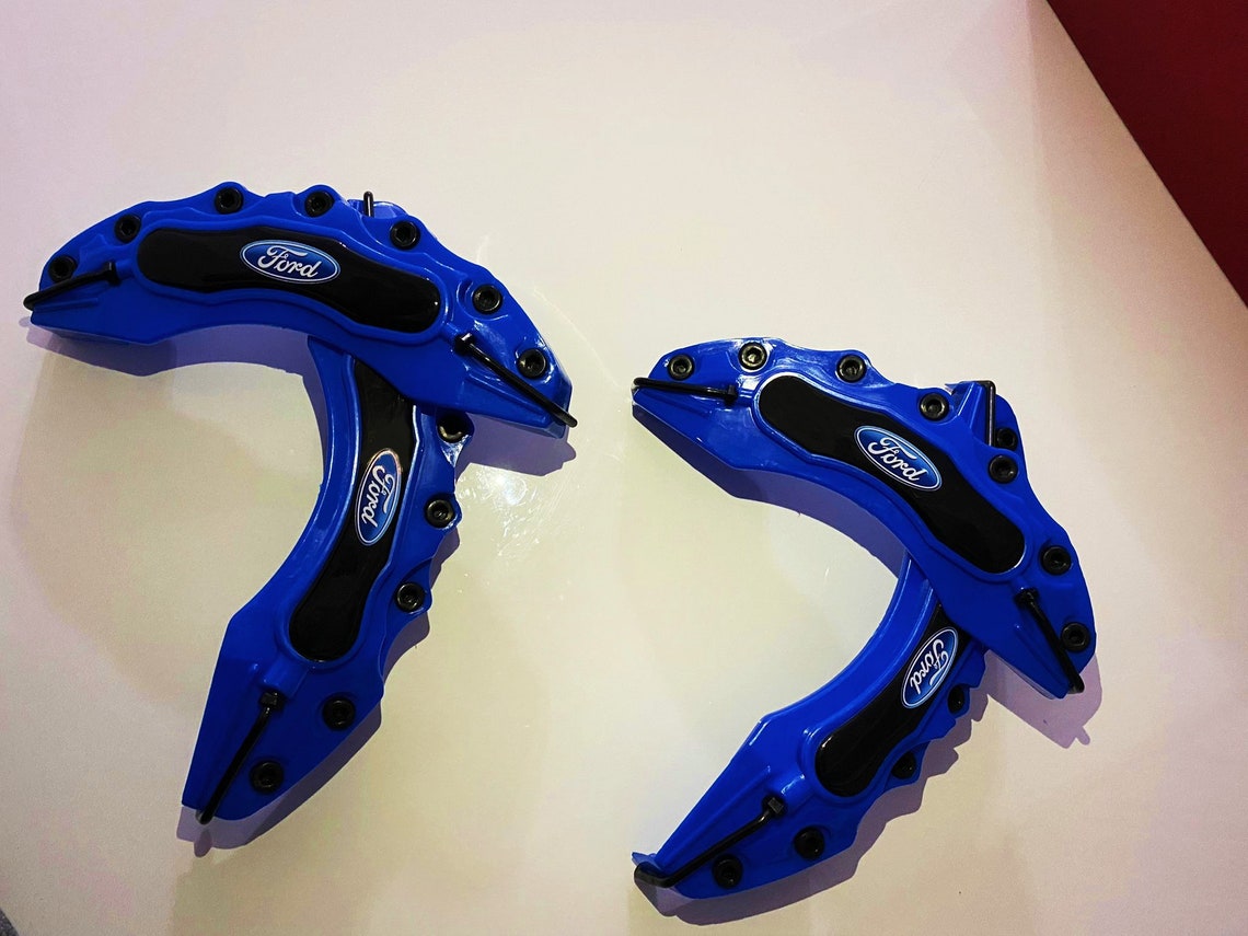 Ford Brake Caliper Cover Blue 4Pcs Car Accessories Gift Etsy