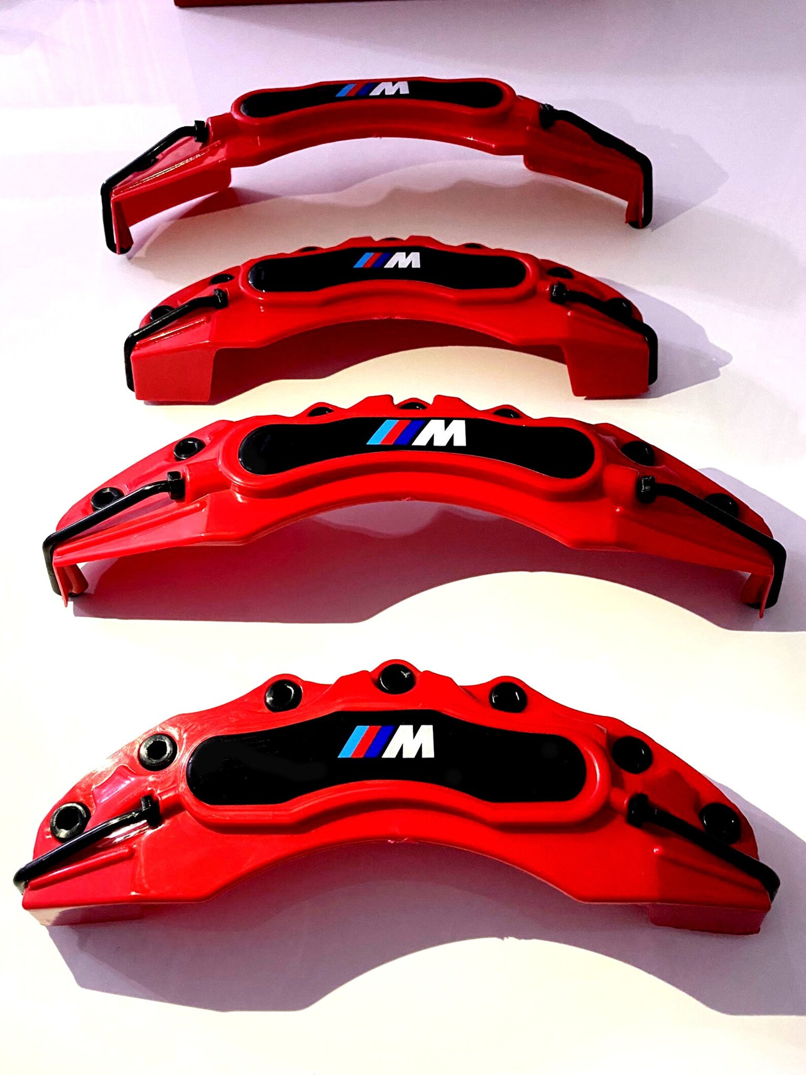 4Pcs Bmw M Brake Caliper Cover Red Car Accessories Gift Z4 E30 Etsy