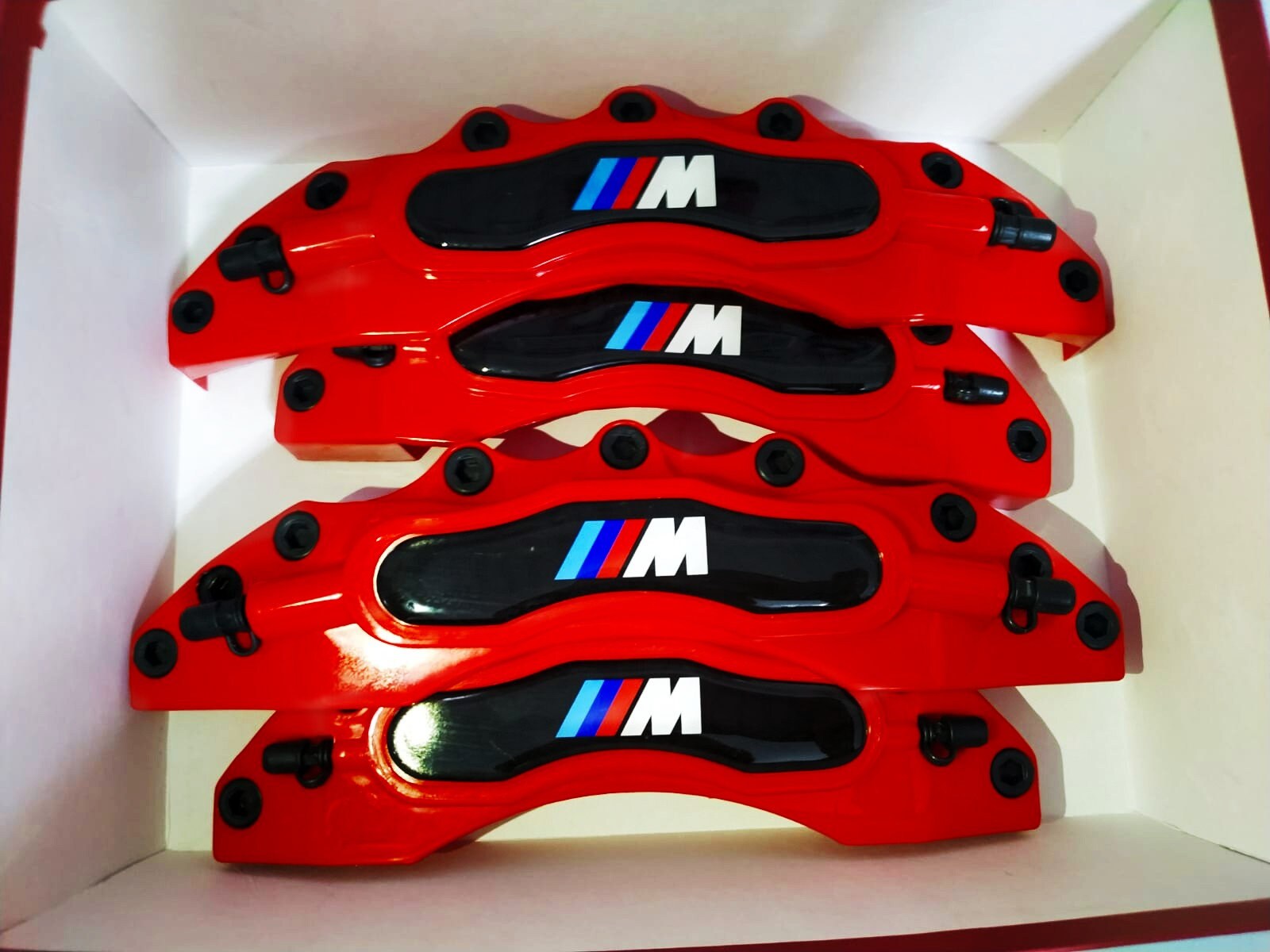 4Pcs Bmw M Brake Caliper Cover Red Car Accessories Gift Z4 E30 Etsy