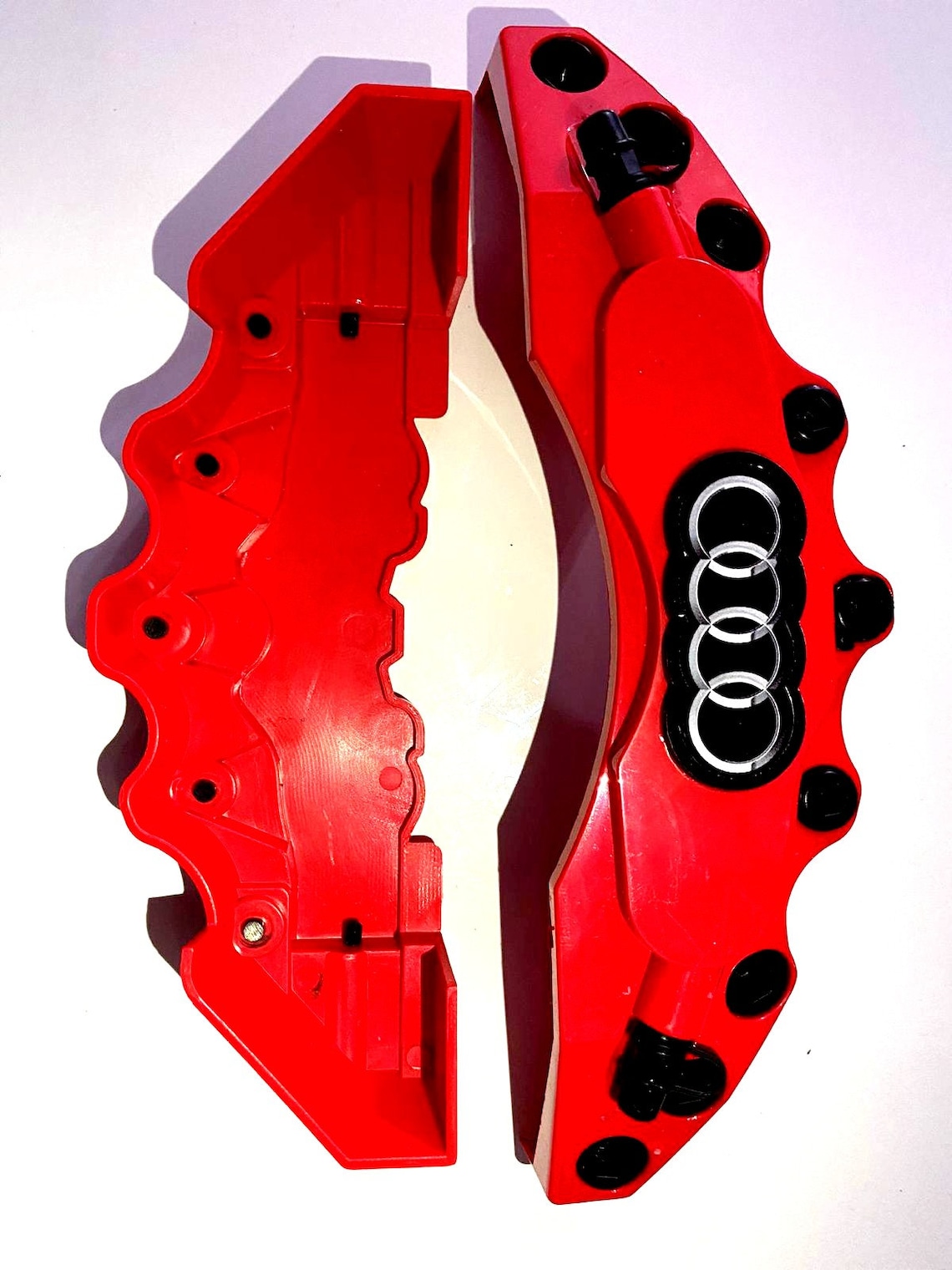 Audi Red Brake Caliper Covers 4 Pcs Car Accessories Sport Gift Etsy